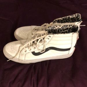Vans white high tops